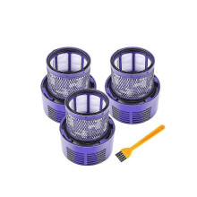 (As show, One size) Filtres de rechange SV12 (lot de 3) pour aspirateurs Dyson V10 Cyclone, V10 Absolute, V10 Animal et