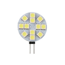 (As show, One size) 10 bombillas LED G4 AC/DC de 12 V, no regulables, blancas, 6000-6500 K, reemplazo de bombillas halógenas