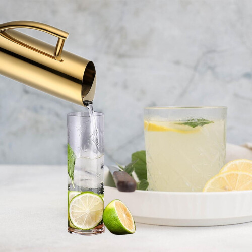 Stainless Steel Pouring Pot with Handle Large 2