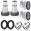 (As show, One size) 4 st poolslangsadapter, pooladapter, Intex pooladapter, poolslangsadapter, pumpslangsadapter, poolslangkoppling 1