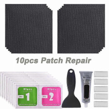 (As show, One size) Kit de réparation pour trampoline, accessoires imperméables pour réparer les déchirures et les trous