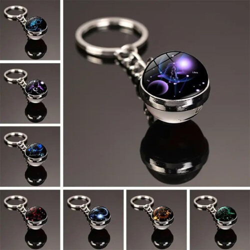 Zodiac Keychain Luminous 1 Piece 2