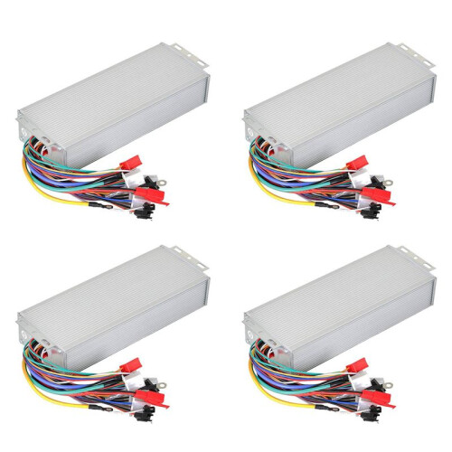 4X 48-72V 2000W  Brushless Motor Speed Controller Replacement for E-Bike Scooter
