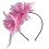 Halloween Feathered Headband Soft Flower Hair Accessory 1