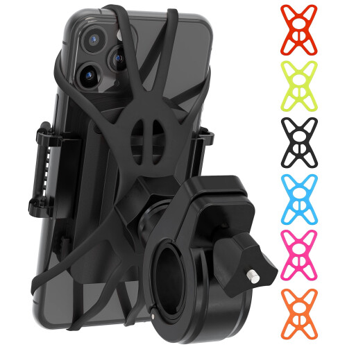 TruActive Premium Bike Phone Mount Holder Universal 4-7