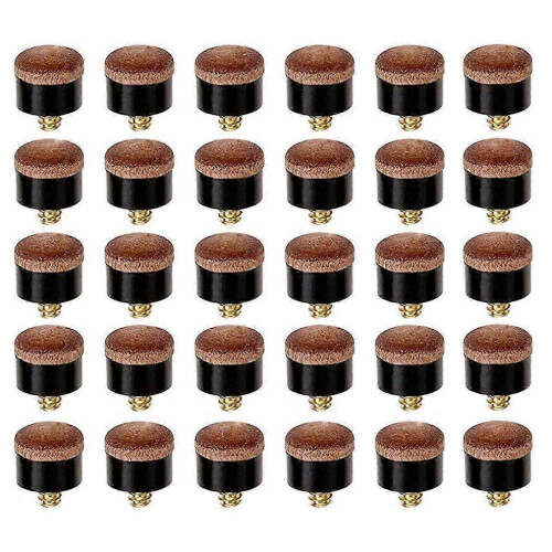 (As show, One size) 30 punte a vite da 12 mm per stecche da biliardo e snooker