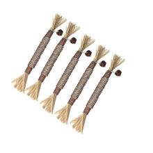 (As show, 5pcs) 5-10X Giocattoli per gatti Silvervine Masticare Bastoncino Snack per Gattini Giocattolo con Erba Gatta
