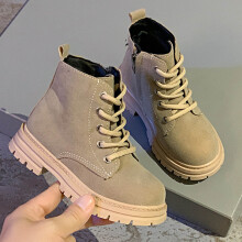 Girls Hiking Boots Synthetic Leather Low-Cut 4-14Y