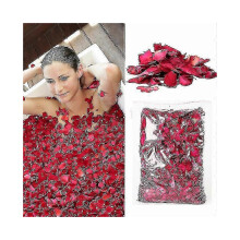 (As show, One size) 1 confezione di petali di rosa essiccati, fiori naturali per il bagno, spa, doccia sbiancante, massaggio