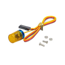 (As show, One size) Lampada a LED stroboscopica lampeggiante rotante per auto RC 1/10 e camion Tamiya 1:14 (trattore, camion