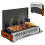 Outsunny Barbacoa de Carbón Negro 50.5 x 34 x 33 cm 1
