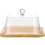 FOXNOVO Wooden Dessert Display Plate Set 1
