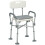 Homcom Silla de Ducha Gris 53.5 x 52 x 90 cm 1