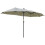 Outsunny Sombrilla Doble Gris 450 x 265 x 240 cm 1