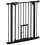 PawHut Barrera de Seguridad Negro 80 x 4 x 76.2 cm 1