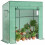Outsunny Invernadero Verde 196 x 77 x 197 cm 1