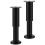 Ibasenice Cabinet Feet Black Expandable 2 pcs 1