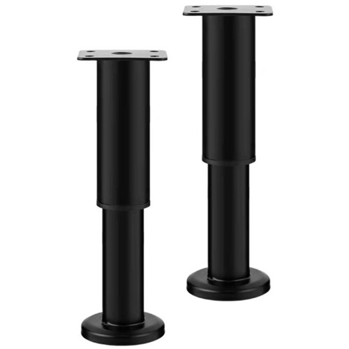 Ibasenice Cabinet Feet Black Expandable 2 pcs