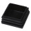 40mm x 40mm Plastic Square Tube Inserts End Blanking Caps Black 10 Pcs 1