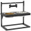 PawHut Comedero para Perro Negro 40.5 x 22 x 39 cm 1