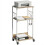 Homcom Soporte para Impresora marrón 43 x 30 x 82 cm 1