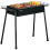 Outsunny Barbacoa de Carbón Negro 94 x 39 x 70 cm 1