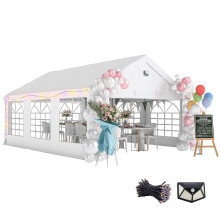 Carpa para Fiesta Blanco 598 x 394 x 302 cm