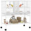 PawHut Jaula para Pájaro Blanco 95 x 45.5 x 102 cm 1