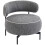 Homcom Butaca de Salón Gris 81 x 82 x 73 cm 1