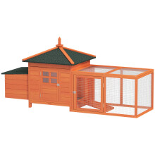 Gallinero Naranja 196 x 76 x 97 cm