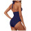 Women's One-Piece Swimsuit with Tummy Control and Underwire 3