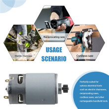 21V RS550 Motor 14Teeth 9.5mm Gear for Chain Saw Electric Motor Engine Drill Rechargeable Power Tool Accessories