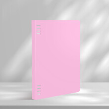 Spiral Notebook A5/B5 Frosted PP Cover 8-Hole Coil