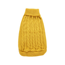Dog Sweater Knitted Hoodie with Pocket Small Size