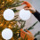 Christmas Balls Flocked 10 cm White 2 pcs 5