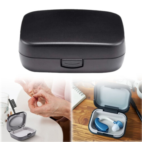 Hearing Aid Storage Case Lightweight Portable Travel Box