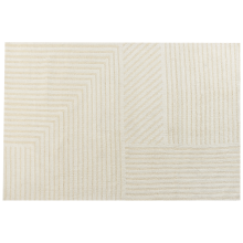 Rug ABEGUM Beige 200 x 300 cm Wool