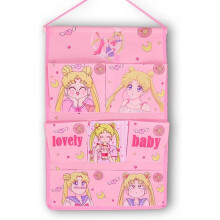 (As show, One size) Organisateur suspendu pour porte et placard, sac Sailor Moon, rangement suspendu, décoration de chambre