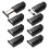 8 Pack Magnetic Push  Heavy Duty Push to Open Cabinet Hardware Push Release Magnets Touch , Black 1