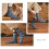 Men's Wool Socks Thermal Winter Thick Crew 5 Pairs 6
