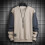 Men's Graphic Long Sleeve Pullover Sweatshirt Color Block 1
