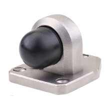 304 Stainless Steel Door Stop with Silicone Buffer
