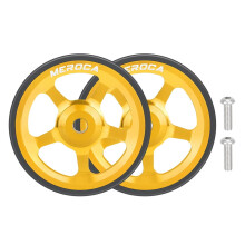 Aluminium Folding Bike with Rubber Wheels Compatible with