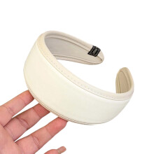 Leather Hairband Wide Brim Stylish Comfortable Daily Wear