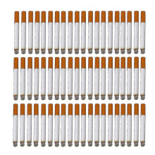 (60PCS) Novelty Smoke Prank: Skämtmagi Falska Cigaretter - 2/24/60 st Rökeffekt