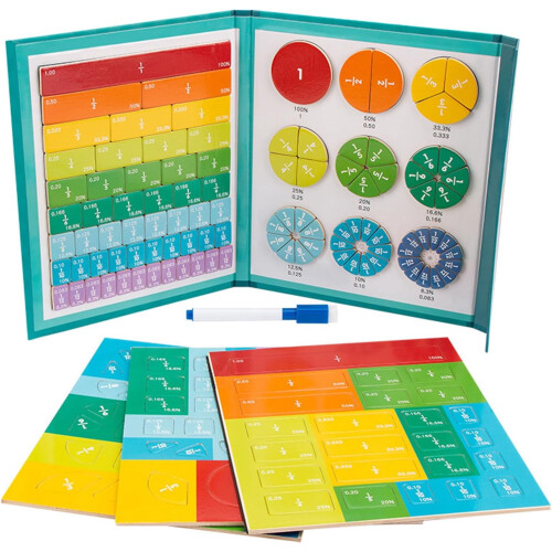 Magnetic Fraction Demonstration Book 1 pc