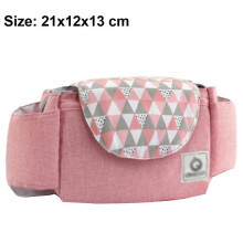 (As show, One size) Bolsa organizadora para cochecito, bolsas multifuncionales para cochecito con portavasos térmico y bolsa