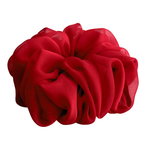 Soft Chiffon Scrunchies 38 Colors Large Ponytail Holders