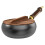 Deep Round Wok Pan with Flat Bottom and Wooden Handle 1