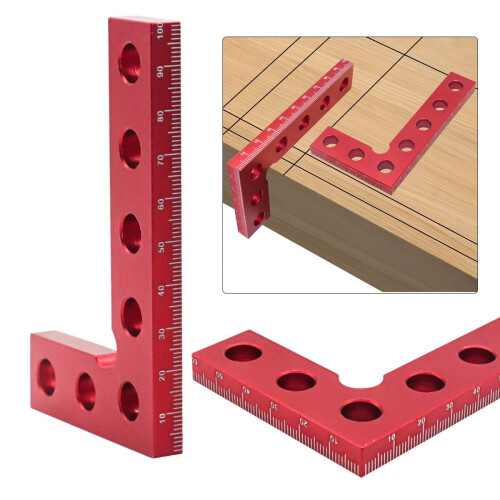 Carpenter Square Aluminum 100 mm 90 Degree 2